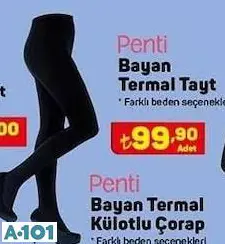 PENTİ TERMAL KÜLOTLU ÇORAP PENTİ TERMAL KÜLOTLU ÇORAP